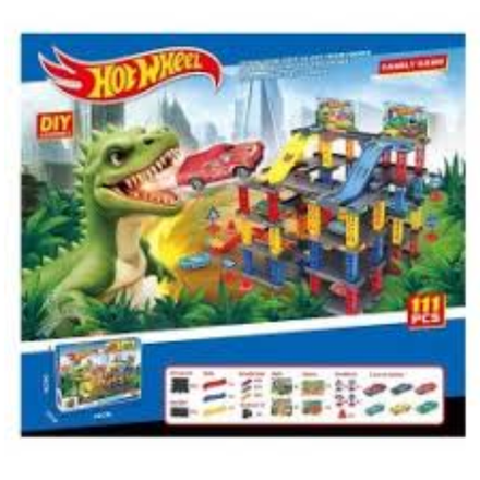 Автотрек для мальчика Hotwheel 56 pcs