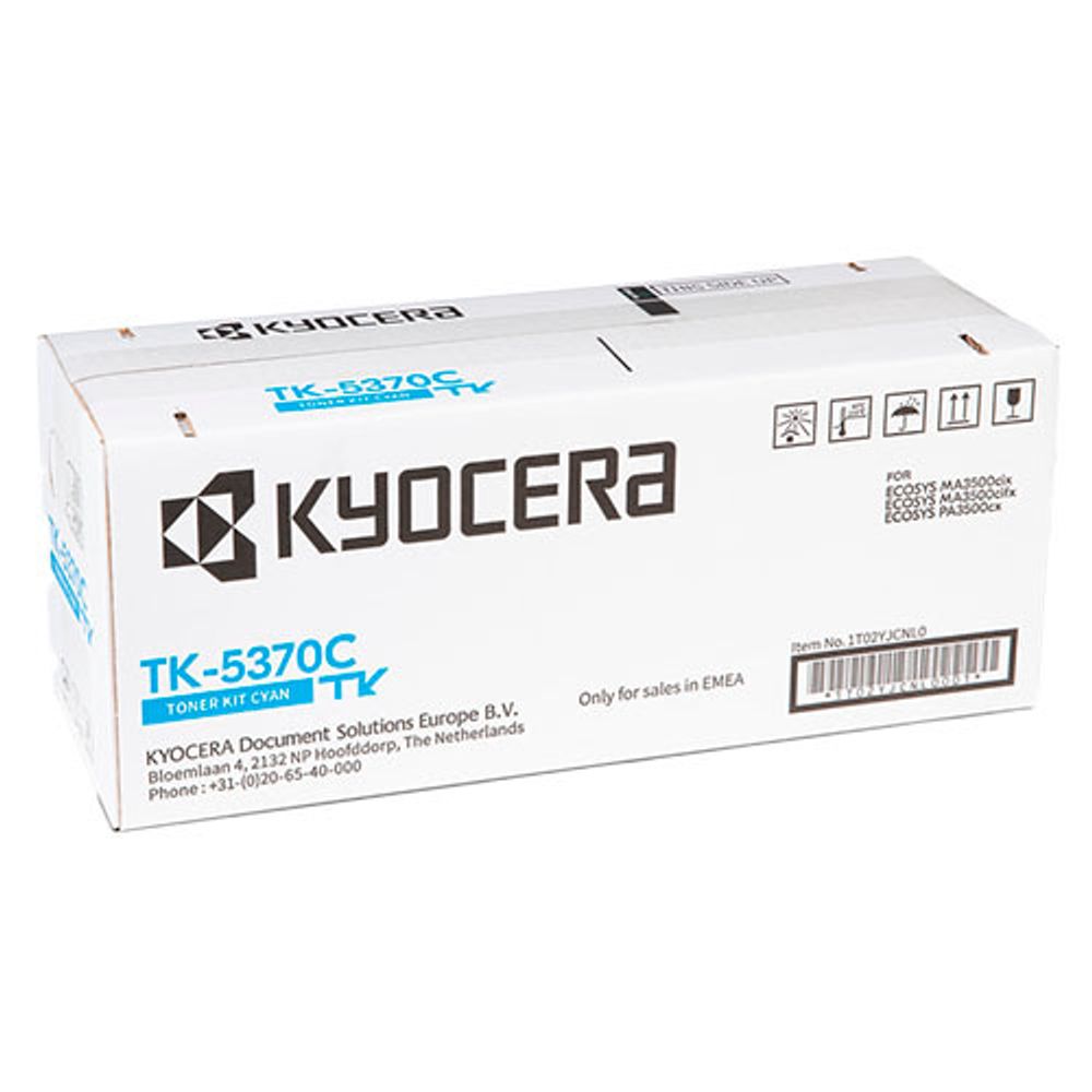 Тонер-картридж Kyocera TK-5370C для PA3500cx/MA3500cix голубой (1t02yjcnl0)