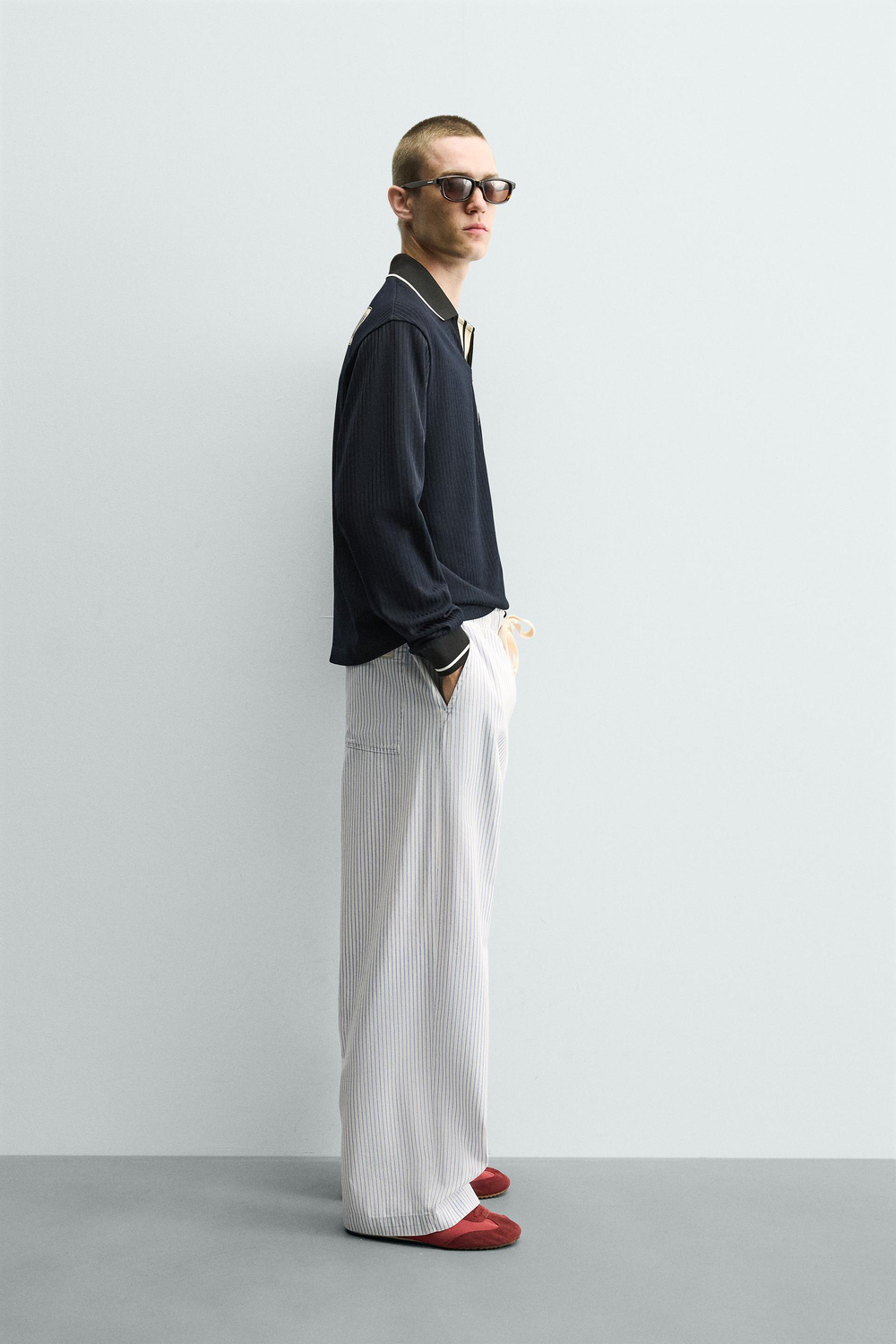 ZARA ТЕХНИЧЕСКОЕ ПОЛО ENGLAND 66 FIFA WORLD CUP™ FIFA CLASSICS, МОРСКОЙ СИНИЙ