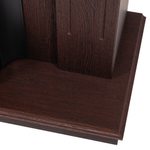 Каминокомплект Real Flame Dominica DN с очагом Fobos Lux Brass