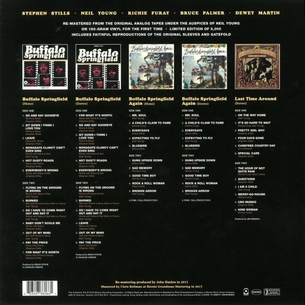 Buffalo Springfield / What's That Sound? - Complete Albums Collection (5LP)