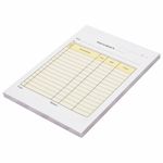 Накладная 2-слойная самокопирующаяся, А5 147х207 мм, КОМПЛЕКТ 5 книжек по 50 шт., STAFF, 130287