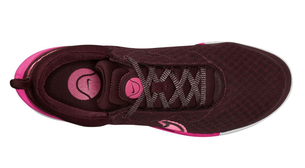 Женские Кроссовки теннисные Nike Court Zoom Pro Premium - burgundy crush/hyper pink/white/pinksicle