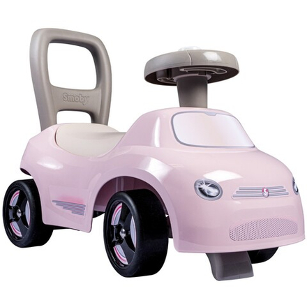 Детская каталка-толокар Smoby Ride-On 720542WEB розовая с клаксоном для малышей от 10 месяцев