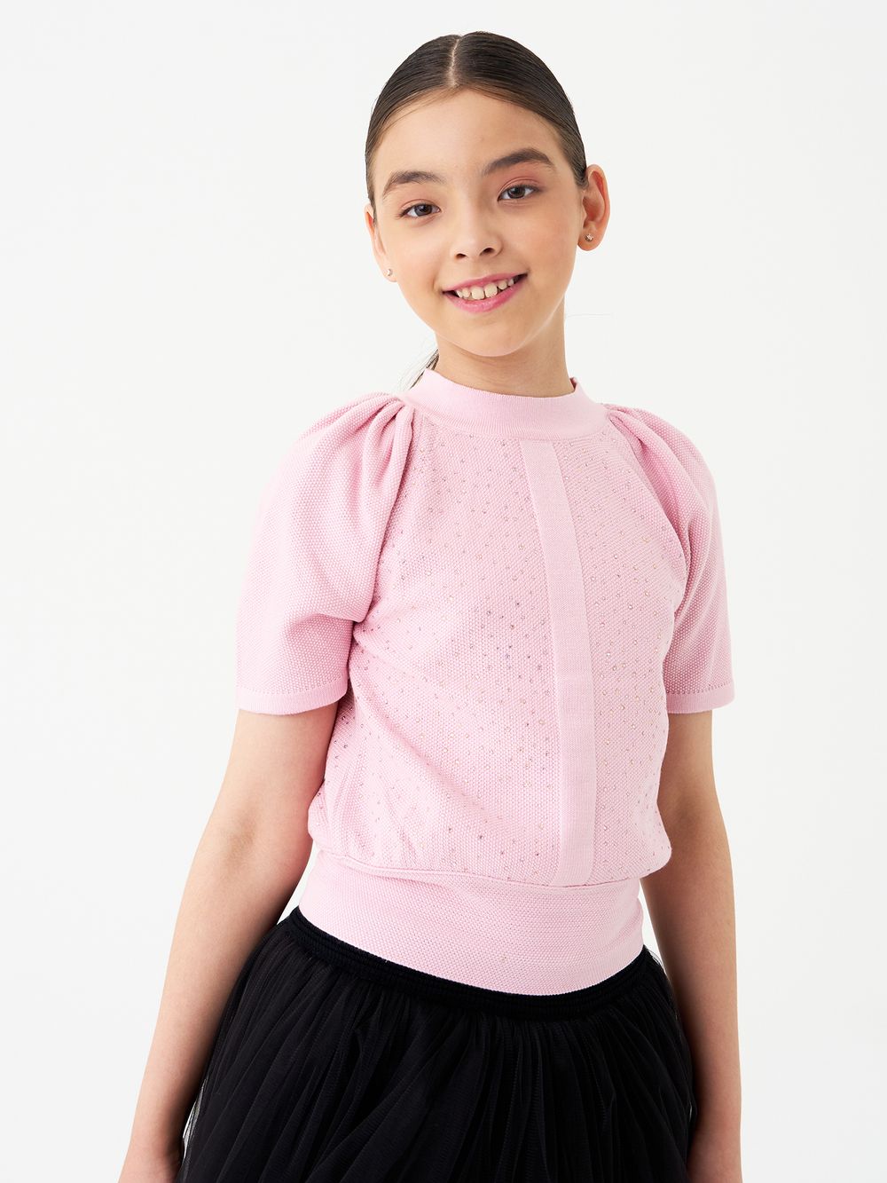 Джемпер для девочки AT1374 розовый