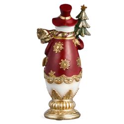 ФИГУРКА "СНЕГОВИК" 10,5*8*23 СМ