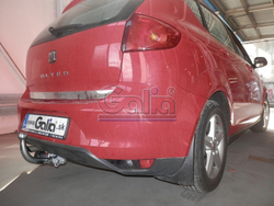 Фаркоп оцинкованный Galia S074A для SEAT Altea 2004-2015, SEAT Leon 2005-2013(паспорт и сертификат в комплекте)(без электрики)