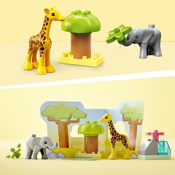 Lego konstruktor Duplo 10971 Wild Animals of Africa