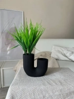 Ваза для цветов "Вермишель" Кашпо для дома Скульптура