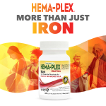 NaturesPlus, Hema-Plex®, 60 мини-таблеток с медленным высвобождением