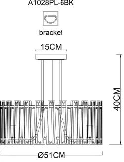 Потолочная люстра Arte Lamp