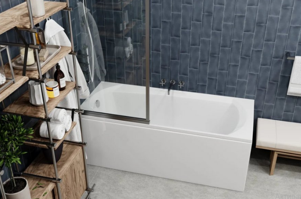 Акриловая ванна VAGNERPLAST EBONY 160x75