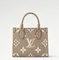 Сумка Louis Vuitton Onthego бежевый