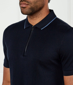 Поло H-Paras 59 BOSS BLACK - темно-синий(50532612)