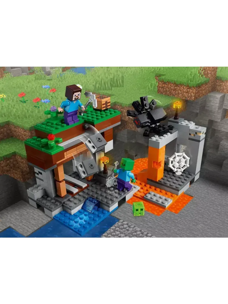 Конструктор Minecraft 21166 Заброшенная шахта