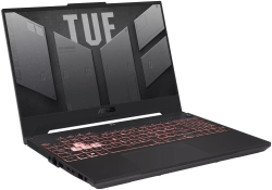 Ноутбук ASUS TUF Gaming A15 FA507RE-HN021 (90NR08Y2-M00150) 15.6"FHD IPS 144Hz/Ryz 7 6800H 8C/16Gb/512Gb SSD/RTX 3050Ti-4Gb/DOS серый