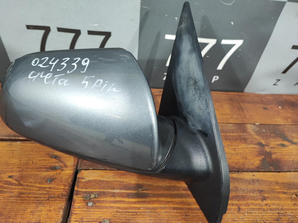 Зеркало правое 5 Pin контактов Hyundai Creta 1 (GS) 16-21 Б/У Оригинал 87620C9110