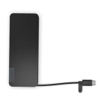 Док-станция Lenovo Slim Travel Dock USB-C (4X11N40212)