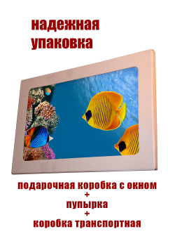 Фото картина на стекле , на стену , в подарок "Милые животные" 28х40 см. Декор для дома, подарок