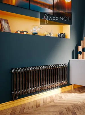 Axxinot Sentir 2030 - двухтрубный трубчатый радиатор высотой 300 мм, нижнее подключение с термовентилем