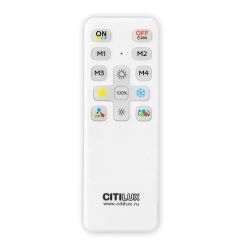 Citilux ETALON CL750501R LED RGB Светильник с пультом Чёрный+Золото