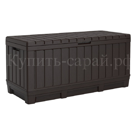 Пластиковый сундук Keter Kentwood 350 л brown