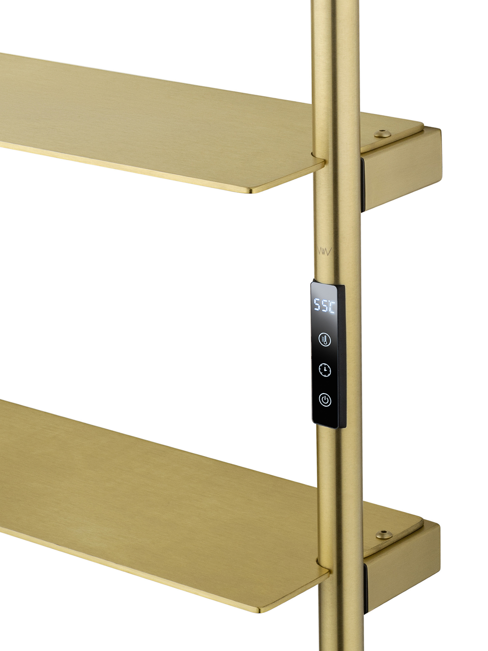 Полотенцесушитель электрический WONZON & WOGHAND DÜSSELDORF, Брашированное золото (WW-A205-BG)