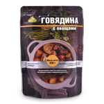 Готовое блюдо "Говядина с овощами" 250 гр (Деревня Потанино) 4шт*250г, 1кг