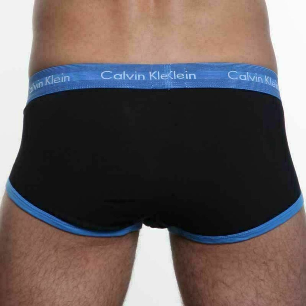 Мужские трусы брифы Calvin Klein 365 Black Blue Brief CK15202