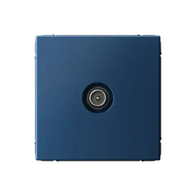 ARTGALLERY TV РОЗЕТКА проходная 4DB, механизм, АКВАМАРИН