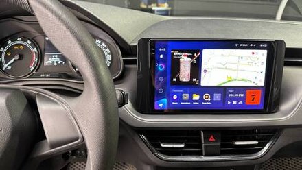 Магнитола для Volkswagen Polo, Skoda Rapid 2020+ - Carmedia SF-1020 QLed+2K, Android 13, TS20, CarPlay, 4G SIM-слот