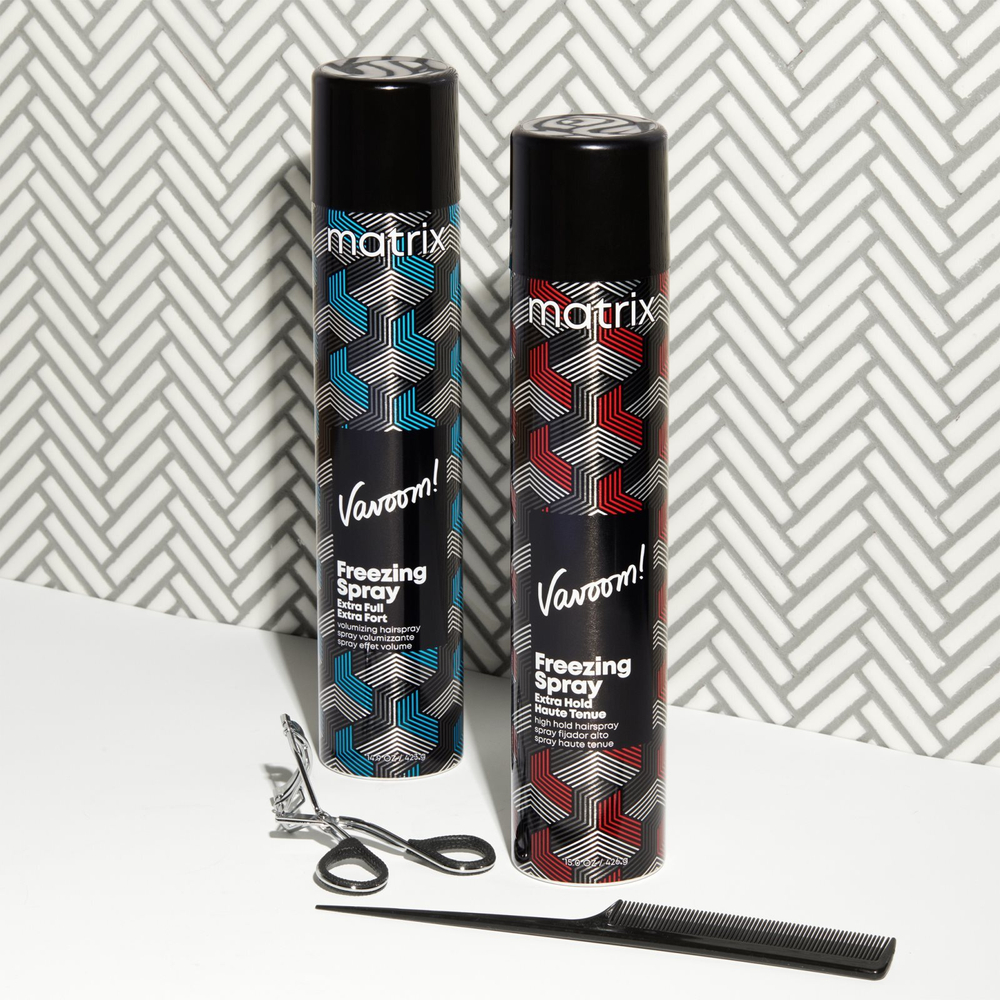Matrix Vavoom Freezing Spray - лак для волос с сильной фиксацией /   500  ml  / GTIN 3474637103590