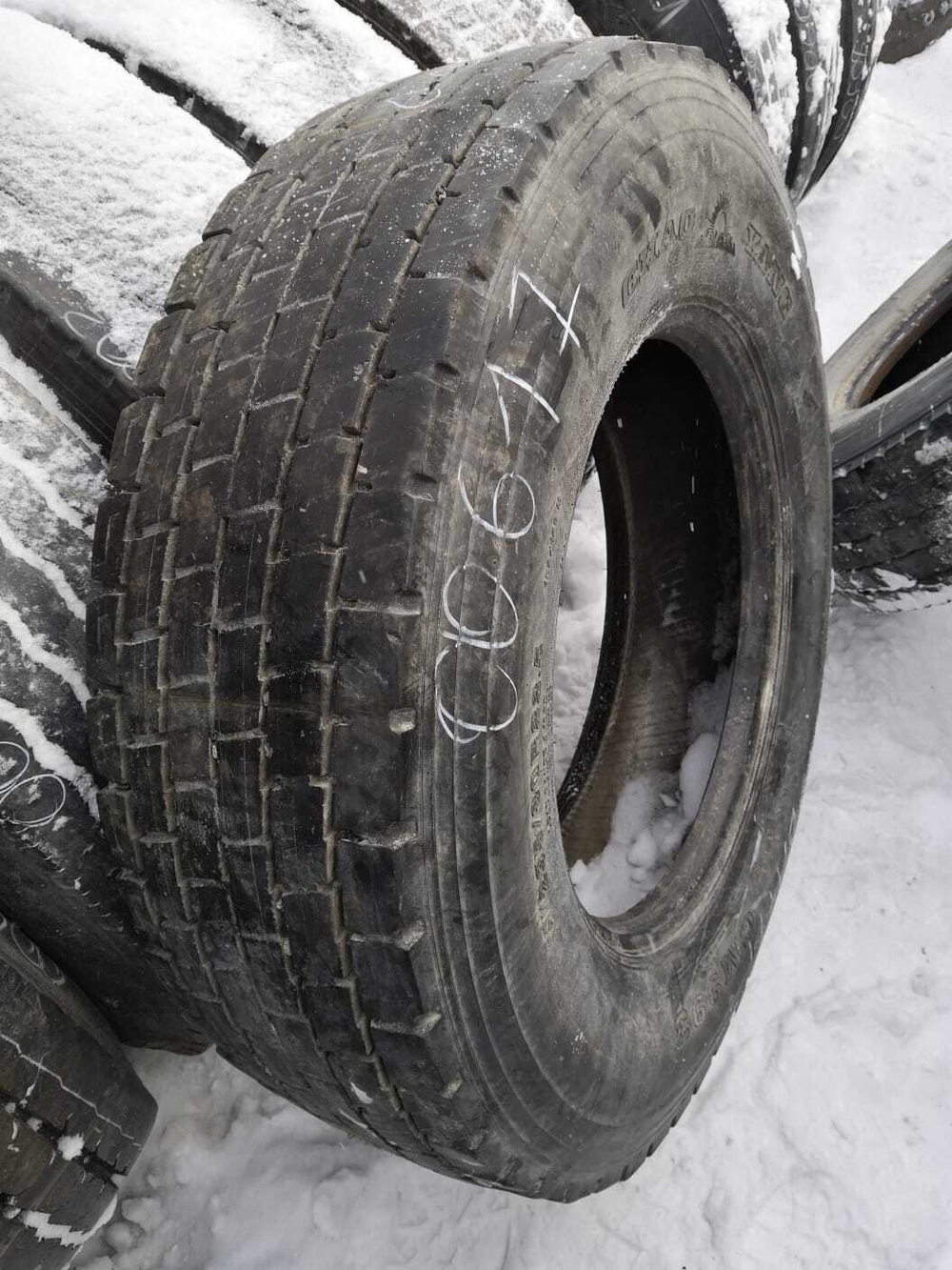 295/80R22.5 Chao Yang CM993 шина б/у