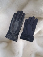 перчатки демисезонные теплые на меху модные удобные