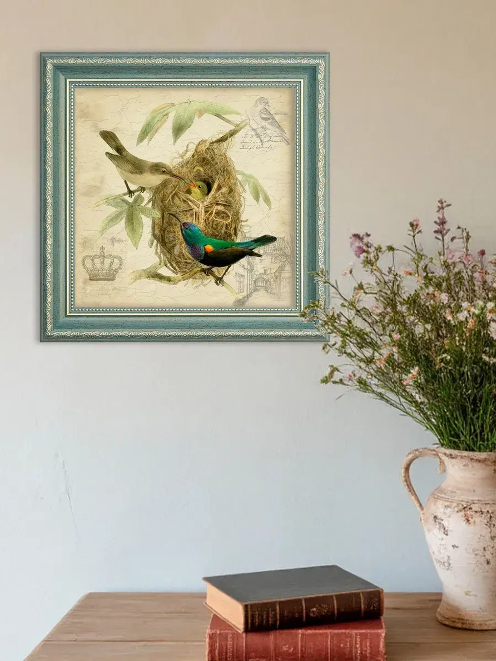 Картина на стену интерьерная на холсте 25*25 см