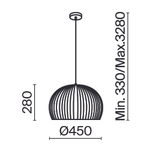 Подвесной светильник Maytoni MOD195PL-01W1