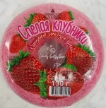 Соль для ванн Пончик Candy baht bar «Спелая клубника» 130 г