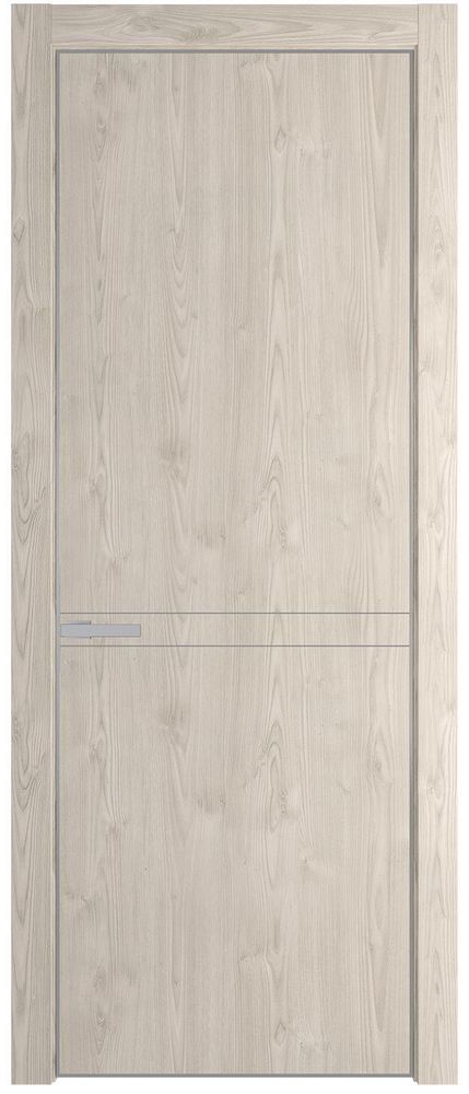 Дверь ProfilDoors (Профиль Дорс) Модель 11NA / Цвет Каштан светлый / Профиль Серебро