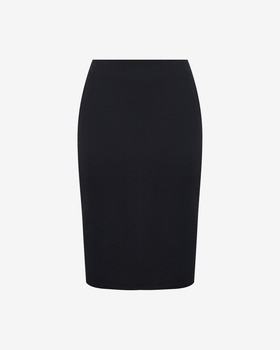 Юбка миди из трикотажа