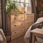 Комод, 68х30х62, Раст, с ящиками, для одежды и игрушек, в прихожую и спальню, из массива сосны, IKEA