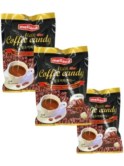 Карамель со вкусом кофе с молоком 100 г * 3 шт