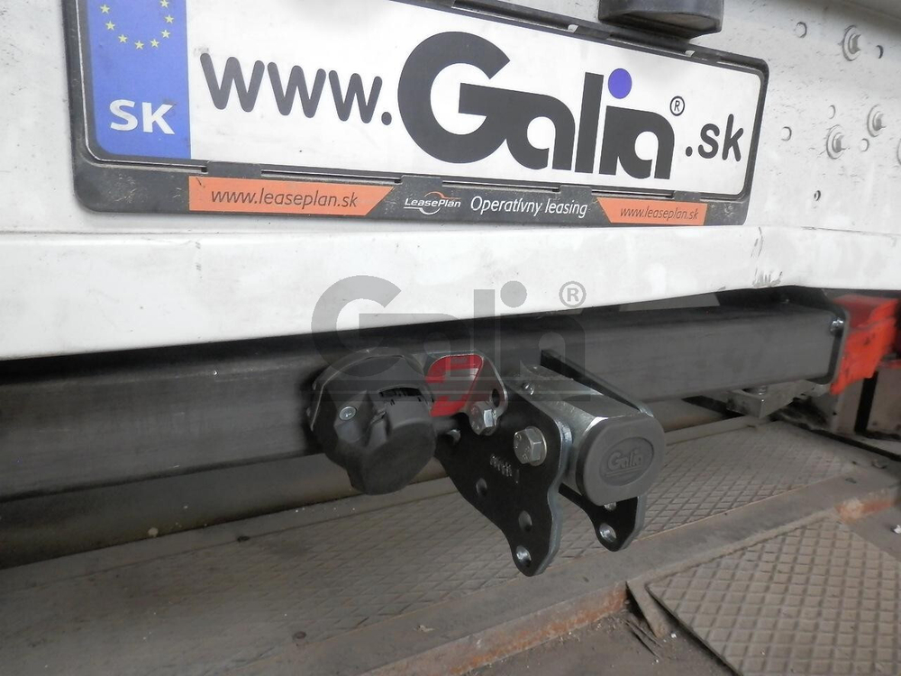 Оцинкованный фаркоп на Renault Master шасси 2010-, Opel Movano шасси 2010-, Nissan NV400 шасси 2011- (без электрики), Galia O069A