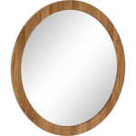Зеркало круглое Миллиси 70х70 из массива дуба