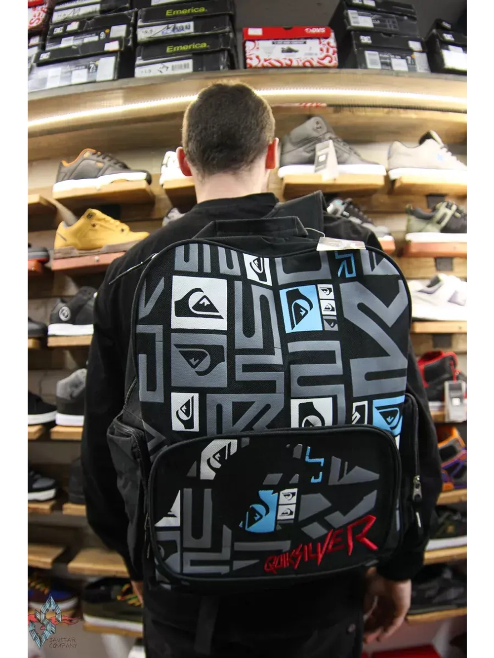 Скейтерский y2k рюкзак 20L