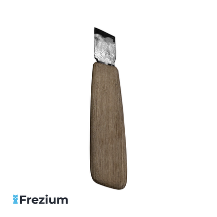 Резец кованный скошенный по дереву 22 мм