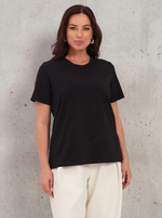 Базовая футболка черного цвета