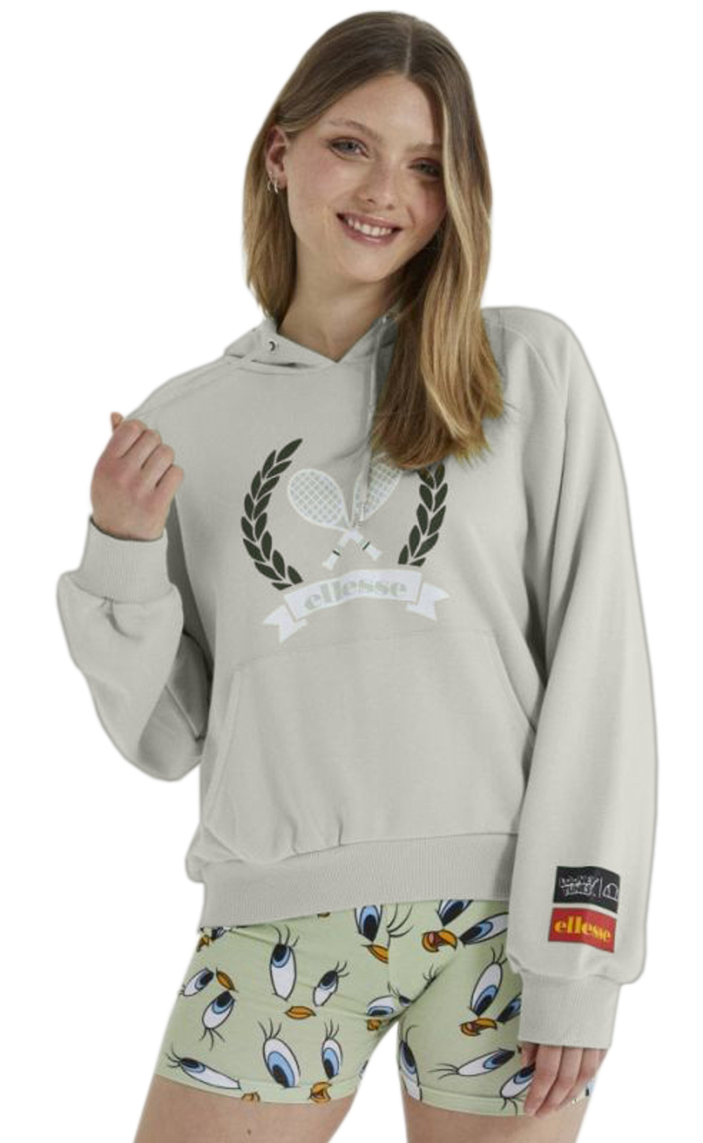 Женская теннисная куртка Ellesse Looney Tunes Tweeto Oh Hoodie