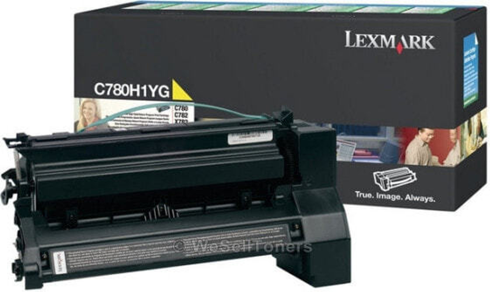Lexmark C780H1YG тонерный картридж Подлинный Желтый 1 шт