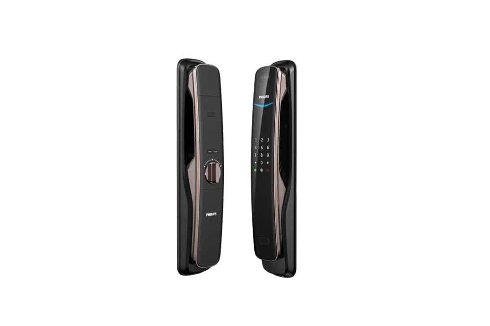 Электронный дверной замок PHILIPS EasyKey DDL702 Face ID (медный)