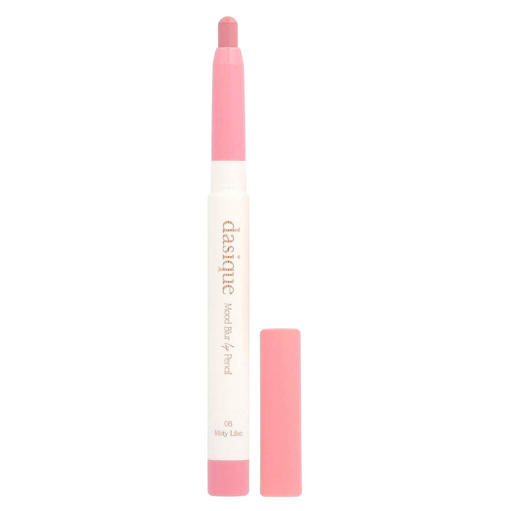 Dasique, Mood Blur Lip Pencil, оттенок 06, сиреневый, 0,9 г (0,03 унции)